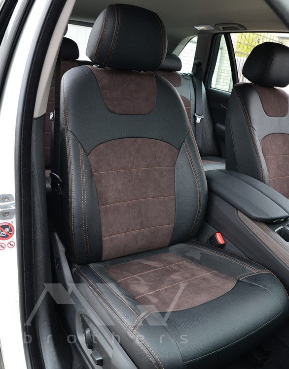 Set coprisedili su misura per BMW X5 F15 (2013-2018), Leather Style