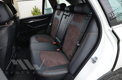 Set coprisedili su misura per BMW X5 F15 (2013-2018), Leather Style