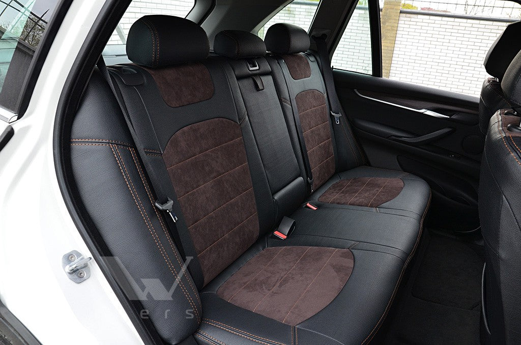 Set coprisedili su misura per BMW X5 F15 (2013-2018), Leather Style