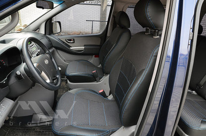 Set coprisedili su misura per Hyundai H-1 (TQ) (2008-2018), Comfort style