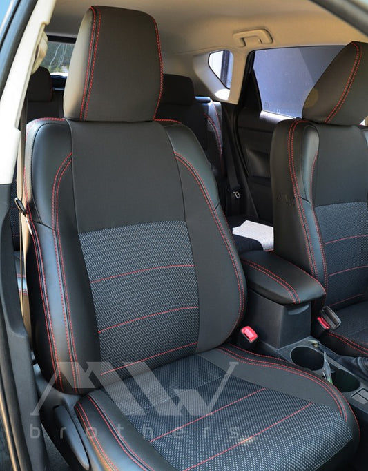 Maßgefertigte Sitzbezüge für Toyota Auris 2 (E180) (2012–2018), Komfortausführung
