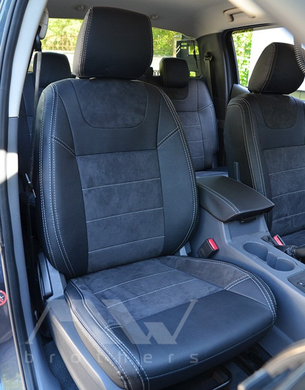 Set coprisedili su misura per Ford Ranger 4 (2011-2022), Leather Style