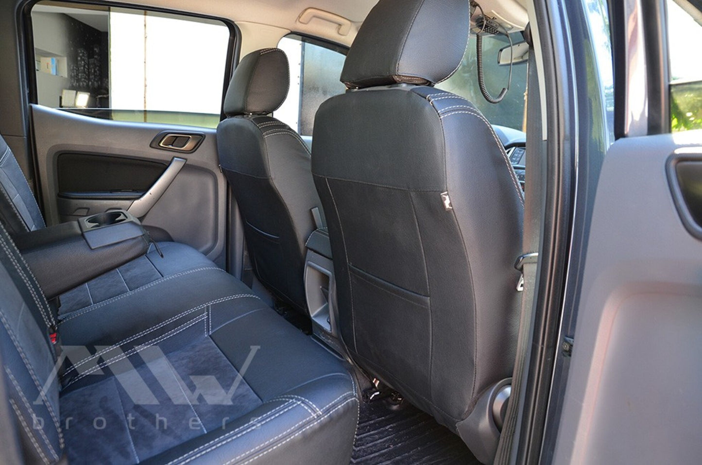 Set coprisedili su misura per Ford Ranger 4 (2011-2022), Leather Style