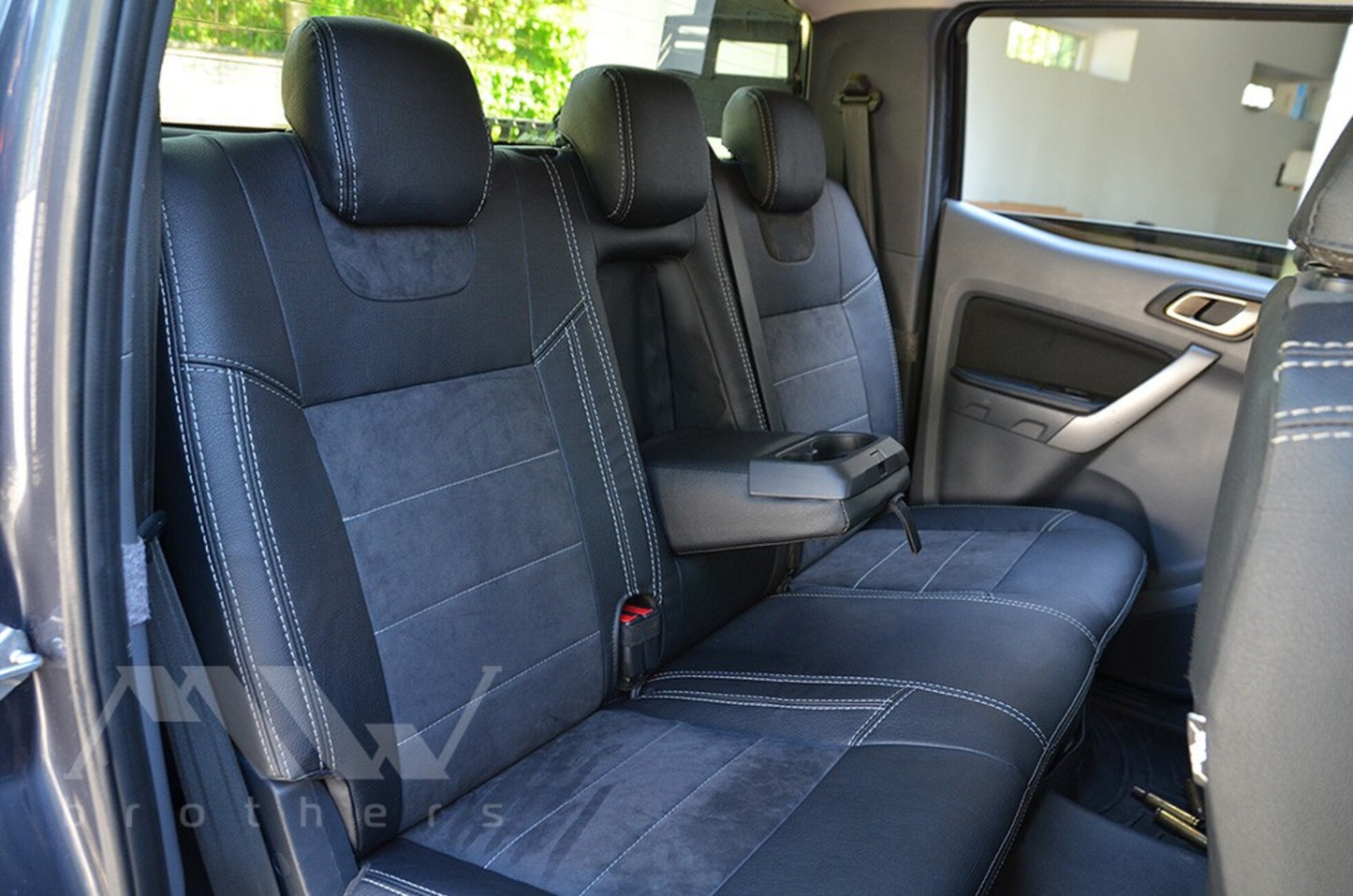Set coprisedili su misura per Ford Ranger 4 (2011-2022), Leather Style