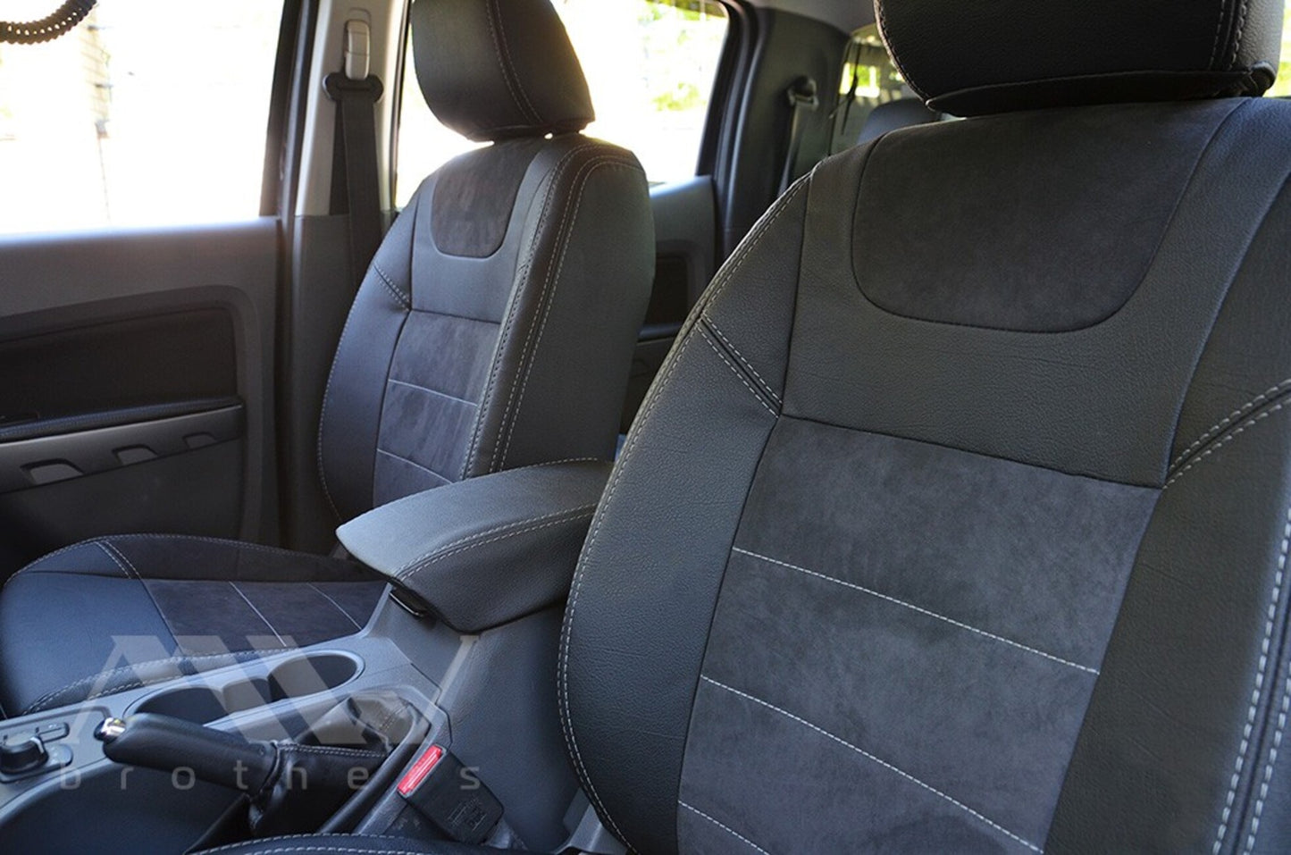 Set coprisedili su misura per Ford Ranger 4 (2011-2022), Leather Style