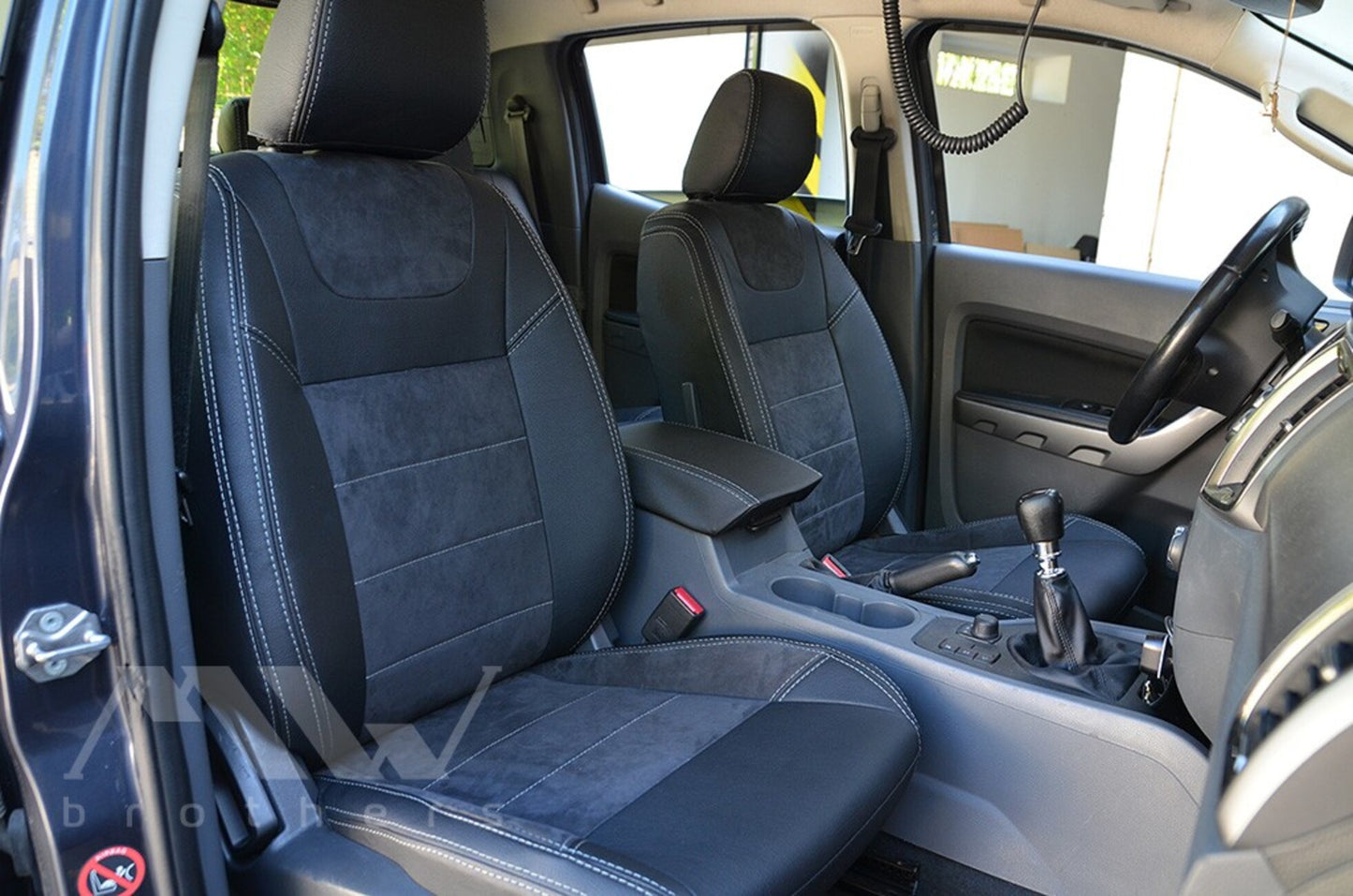 Set coprisedili su misura per Ford Ranger 4 (2011-2022), Leather Style
