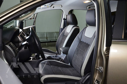 Set coprisedili su misura per Ford Ranger 4 (2011-2022), Leather Style