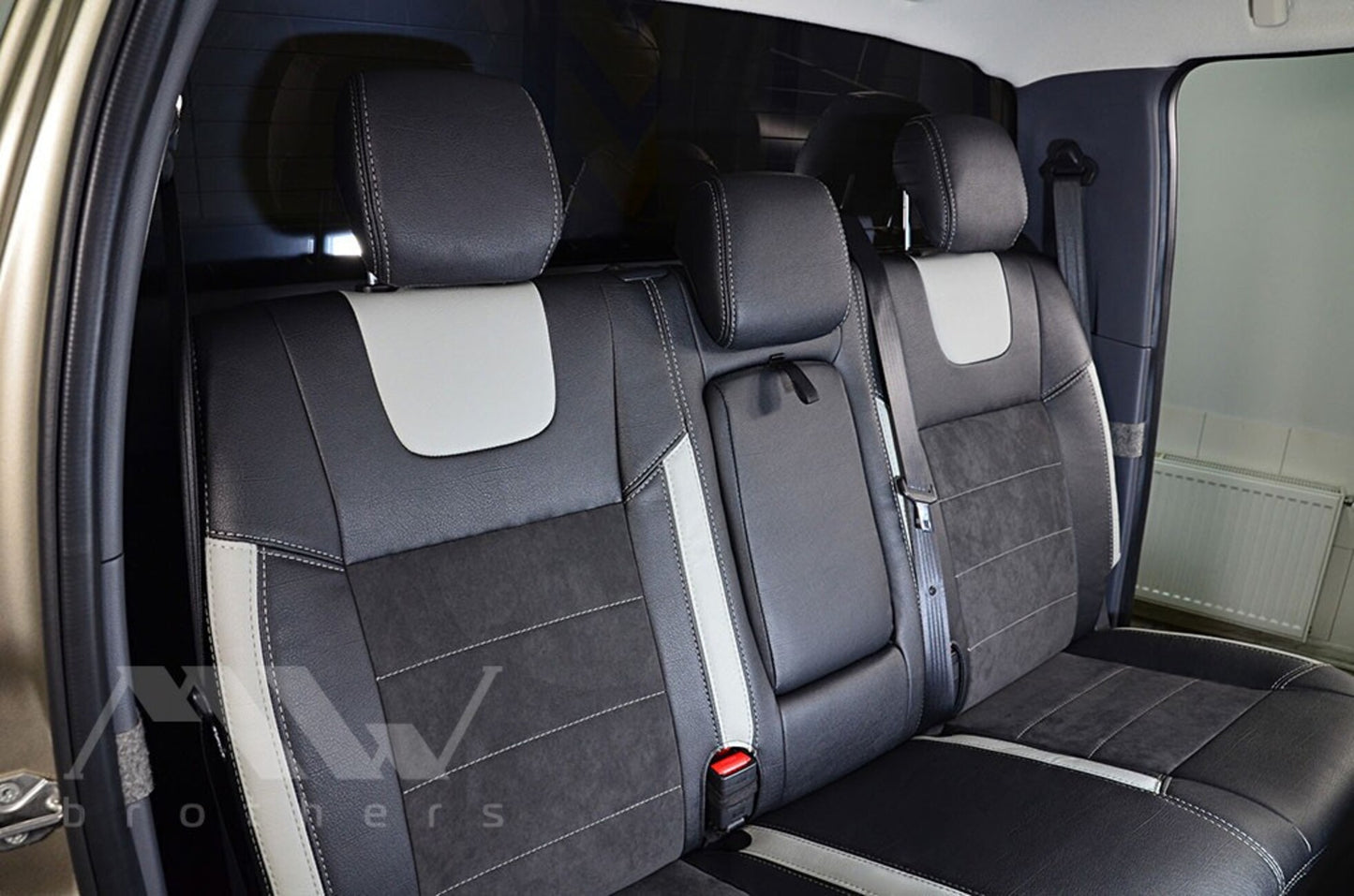 Set coprisedili su misura per Ford Ranger 4 (2011-2022), Leather Style