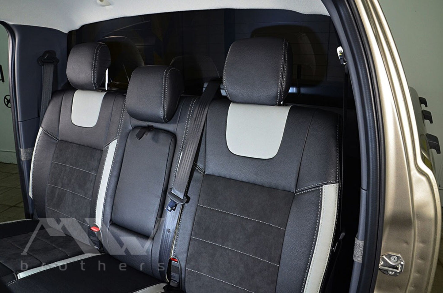 Set coprisedili su misura per Ford Ranger 4 (2011-2022), Leather Style