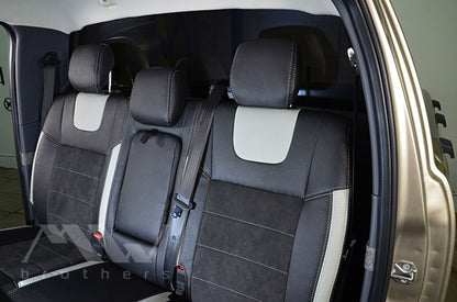 Set coprisedili su misura per Ford Ranger 4 (2011-2022), Leather Style