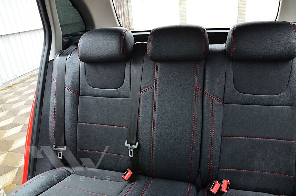 Set coprisedili su misura per Skoda Fabia 2 (2007-2014), Leather Style