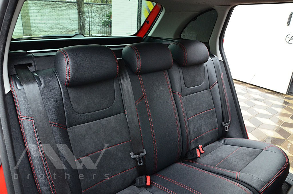 Set coprisedili su misura per Skoda Fabia 2 (2007-2014), Leather Style