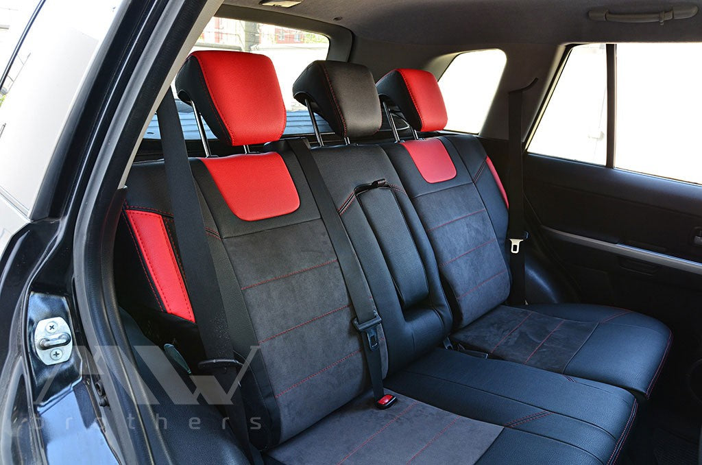Set coprisedili su misura per Suzuki Grand Vitara (2005-2018), Leather Style