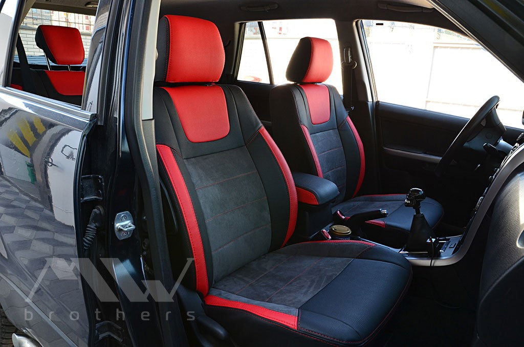 Set coprisedili su misura per Suzuki Grand Vitara (2005-2018), Leather Style