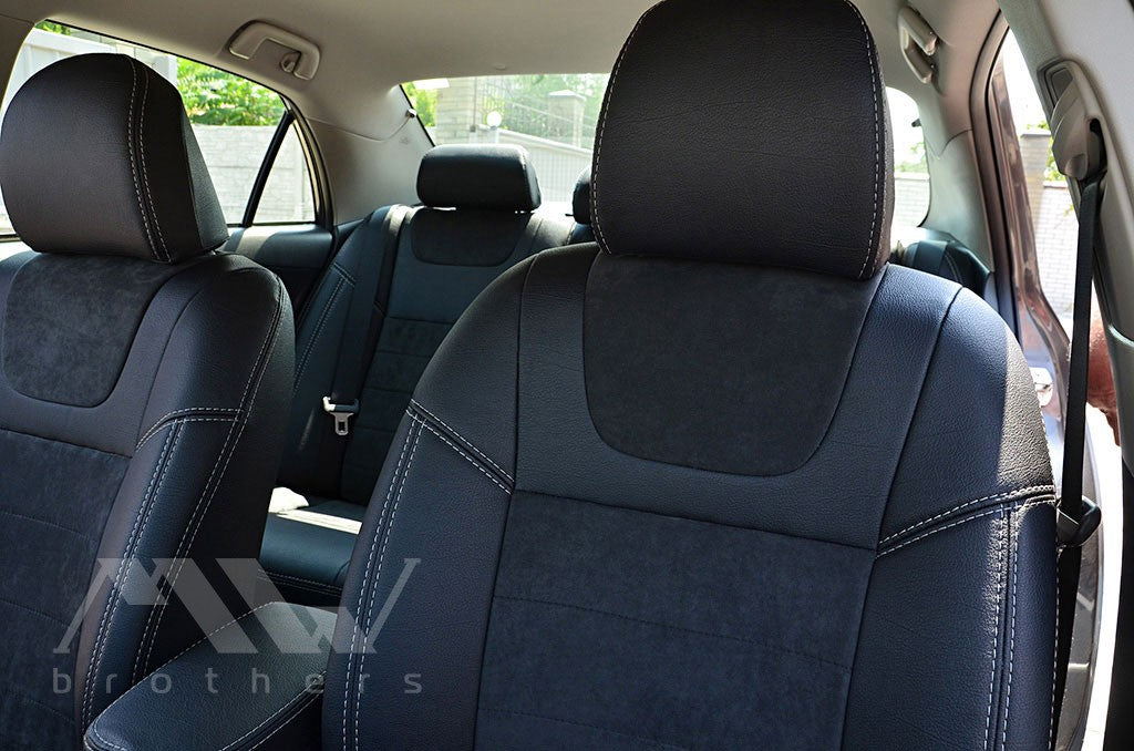 Set coprisedili su misura per Toyota Corolla 150 (2006-2013), Leather Style