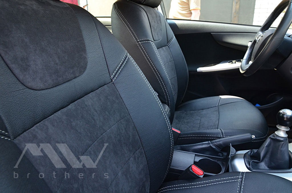 Set coprisedili su misura per Toyota Corolla 150 (2006-2013), Leather Style