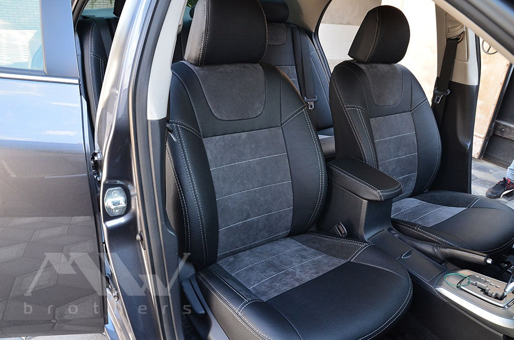 Set coprisedili su misura per Toyota Corolla 150 (2006-2013), Leather Style