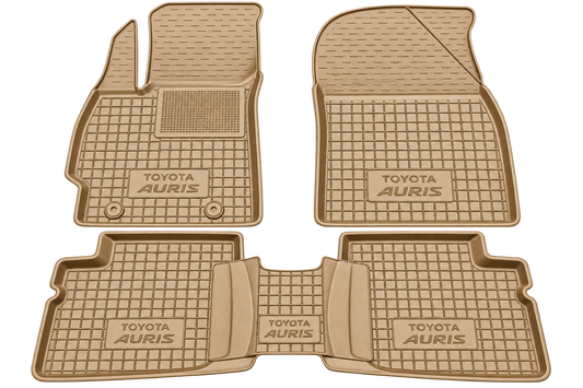 Set tappetini di gomma su misura per Toyota Auris 1 (E150) (2006-2012)