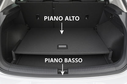 Tappetino di gomma su misura vasca baule per Citroen C5 Aircross (2017 in poi)