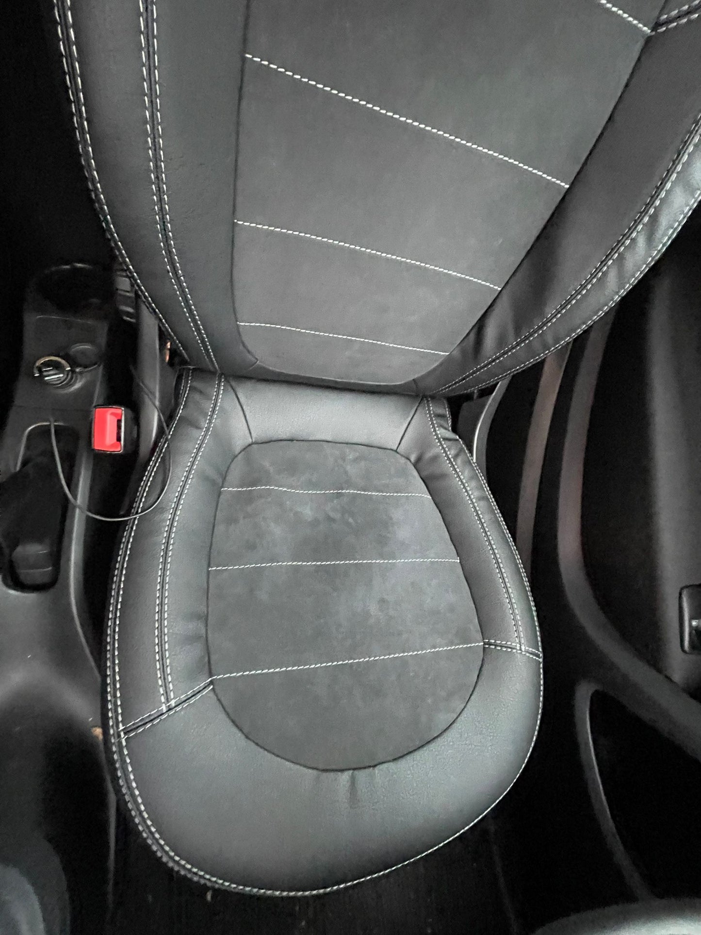 Set coprisedili su misura per Smart Fortwo (W453) (2014-2024), Leather Style