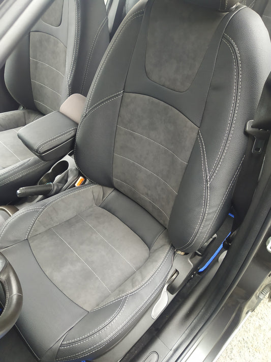 Set coprisedili su misura per  Alfa Romeo Giulietta Restyling(2013-2020), Leather Style