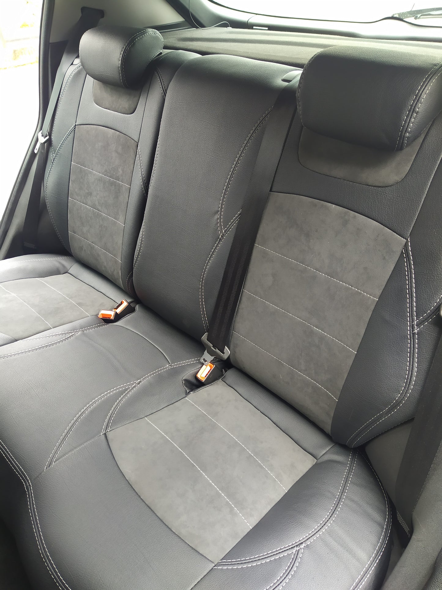 Set coprisedili su misura per  Alfa Romeo Giulietta Restyling(2013-2020), Leather Style