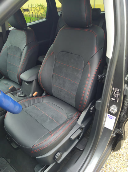 Set coprisedili su misura per Ford Kuga III (2019–oggi) Hybrid, Leather Style