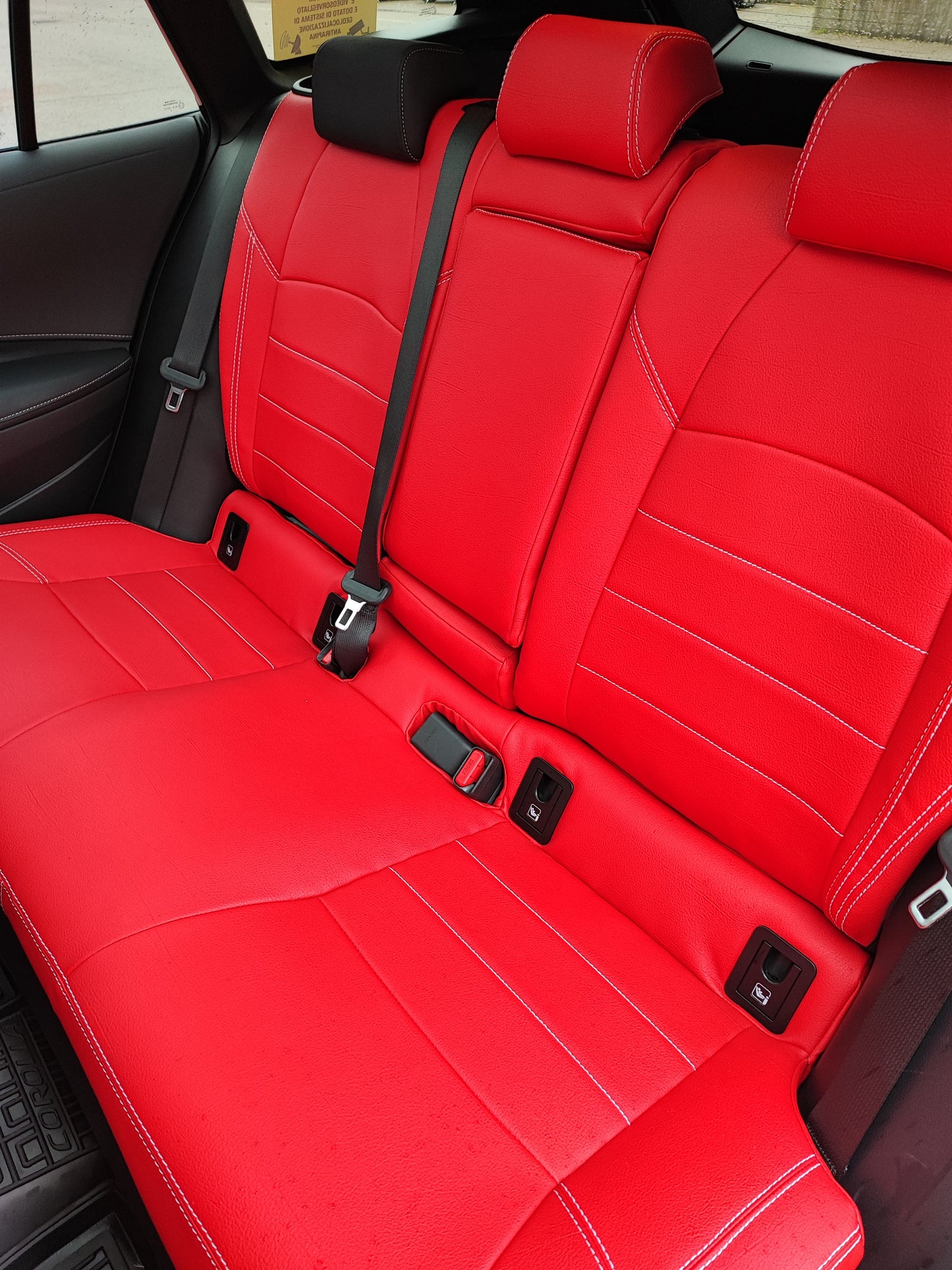 Set coprisedili su misura per Toyota Corolla (2019-oggi) Hybrid, Leather Style