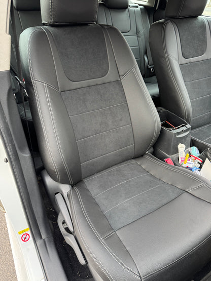 Set Coprisedili su misura per Toyota Auris 2 (E180) (2012-2018) Hybrida, Leather style