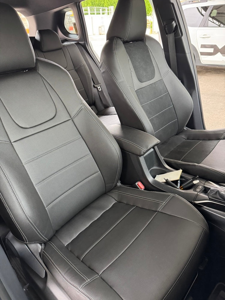 Set coprisedili su misura per Toyota Corolla Cross Hybrid (2021+), Leather style