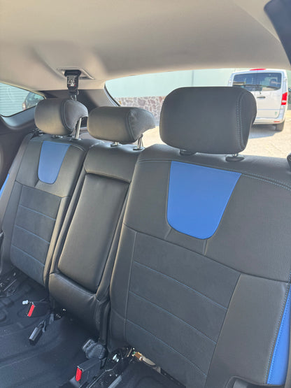 Maßgefertigtes Sitzbezugsset für Hyundai Tucson 4 (NX4) Hybrid (2020–heute), Leder-Look