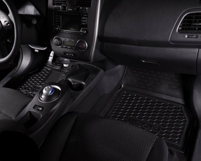 Set tappetini di gomma su misura per Nissan Leaf 1 (ZE0) (2010-2017)