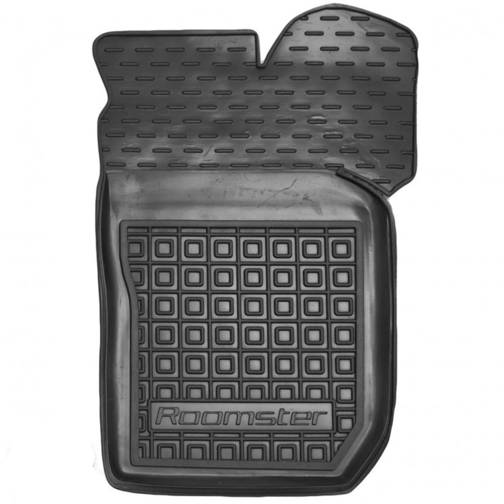 Set tappetini di gomma su misura per Skoda Roomster I (2006–2015)