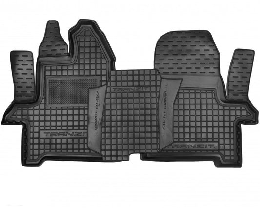 Set tappetini di gomma su misura per Ford Transit Custom (2012-2022)