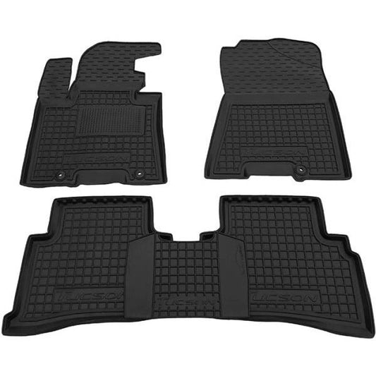 Set tappetini di gomma su misura per Hyundai Tucson 3 (TL) (2015-2021)
