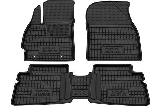 Set tappetini di gomma su misura per Toyota Auris 1 (E150) (2006-2012)