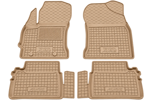 Set tappetini di gomma su misura per Toyota Auris 2 (E180) (2012-2018)