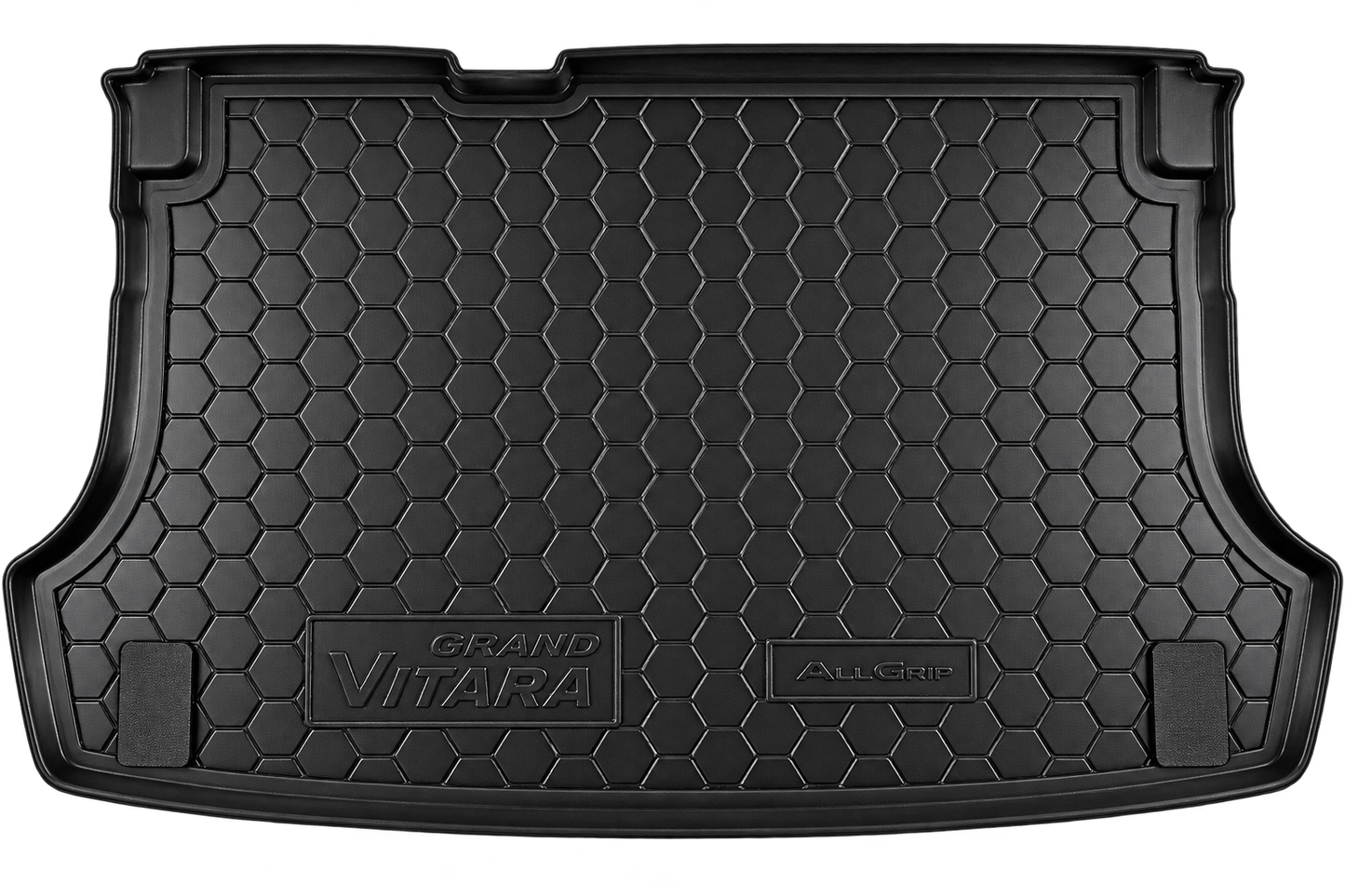 Tappetino di gomma su misura per bagagliaio Suzuki Grand Vitara (2005-2018) - Nero