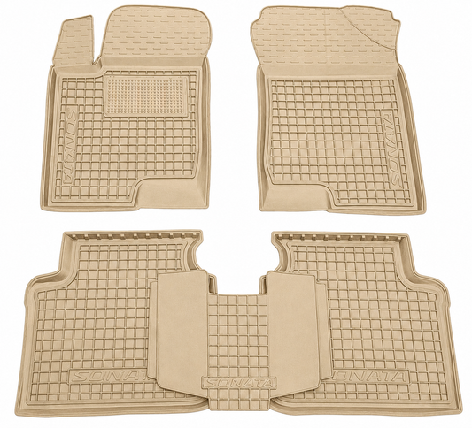 Set tappetini di gomma su misura per  Hyundai Sonata NF (2004-2010)