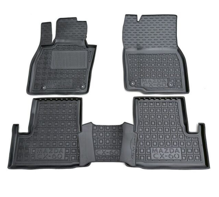Set tappetini di gomma su misura per Mazda CX-60 (2023-oggi)