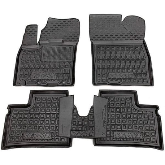 Set tappetini di gomma su misura per Suzuki Ignis 2 (2016 - oggi)